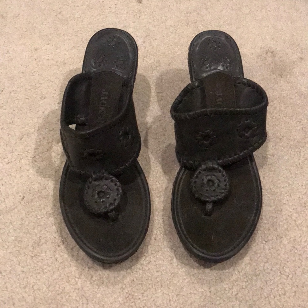 Jack Rogers sandal wedges - lightly worn